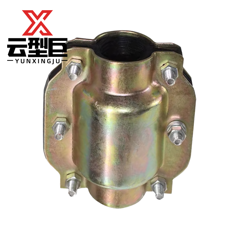 云型巨 钢制大肚承口哈夫节 承口堵漏器哈弗节镀锌管 单位:个