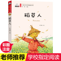 稻草人书叶圣陶正版 注音版 老师适合小学生三年级课外书 上册一二年级带拼音的童话故事经典阅读书目书籍幼儿绘本读物大字YS