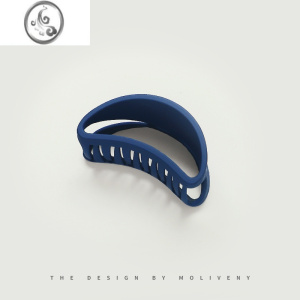 JiMi抓夹小号夹子头饰少女后脑勺盘发发夹顶夹简约气质发卡洗澡鲨鱼夹