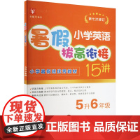 小学英语暑假拔高衔接15讲 5升6年级 徐丰 编 小学教辅文教 正版图书籍 河海大学出版社