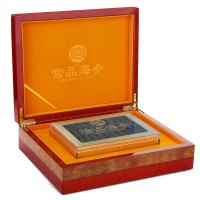 [门店同城可4小时达]宫品海参M8精选有机淡干海参20-30只250g礼盒装 生鲜海鲜水产