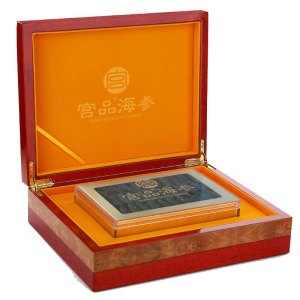 [门店同城可4小时达]宫品海参M8精选有机淡干海参20-30只250g礼盒装 生鲜海鲜水产