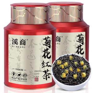 2026新茶正宗菊花红茶正山小种浓香散装红茶菊花红茶叶罐装