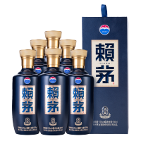 赖茅 贵州茅台酒 酱香型白酒 53度 端曲2.0雅韵版500ml*6瓶 整箱装