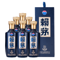 赖茅 贵州茅台酒 酱香型白酒 53度 端曲2.0雅韵版500ml*6瓶 整箱装