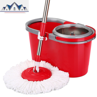 拖布桶旋转双驱动免手洗家用墩布懒人一拖自动拖把桶木板净 三维工匠