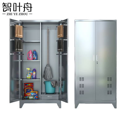 智叶舟清洁工具柜900*400*1900mm台