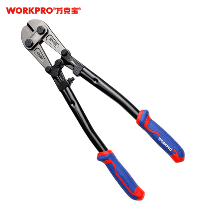 万克宝 三色套柄F型断线钳 18