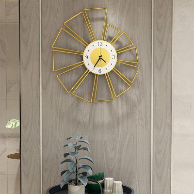 铭侣挂钟客厅网红挂钟客厅最新款家用装饰简约现代时尚创意时钟免打孔挂墙表钟