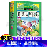 [正版]洋葱头历险记二三年级小学生必读罗大里儿童文学全集完整无删减彩图美绘插画名师导读带批注读后感黑龙江美术出版社好孩