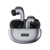 联想/Lenovo蓝牙耳机 LP5黑色 TWS真无线游戏影音乐耳塞入耳式 适用于苹果安卓华为小米手机男女通用款