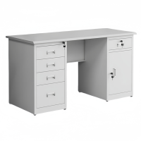 攸形钢制培训桌140*70*75cm张