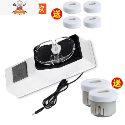 电动磨刀器魔刀石家用菜刀小型磨刀器全自动厨房高精度快速磨刀 敬平 USB磨刀器(送2个磨砂轮+4个磨砂片)磨刀棒