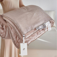 A类80S天丝棉提花100%蚕丝被芯春秋被单双人加厚冬被四季被