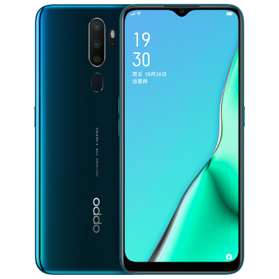 OPPO A11 全网4G 6GB+128GB 湖光绿 骁龙665处理器 5000毫安大电池续航 人脸指纹双解锁 AI拍照智能手机