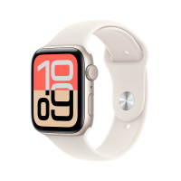MEHH4CH/B Apple Watch SE3 GPS 44毫米星光色铝金属表壳 星光色运动型表带-S/M