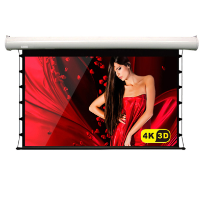 经科JK电动遥控拉线投影幕布M3-FI/300s拉绳玻纤幕白幕100寸4:3