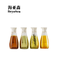 海亚森M1C60 玻璃调料瓶4个装