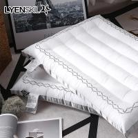 家柏饰(CORATED)全棉低枕头一对装枕芯全棉薄枕矮枕一只成人家用舒适枕助