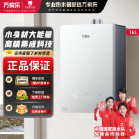 万家乐[小体积M9·整机仅23dm³高精集成科技]16升燃气热水器天然气10A一级恒温