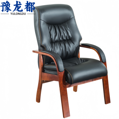 豫龙都老板椅曲木把