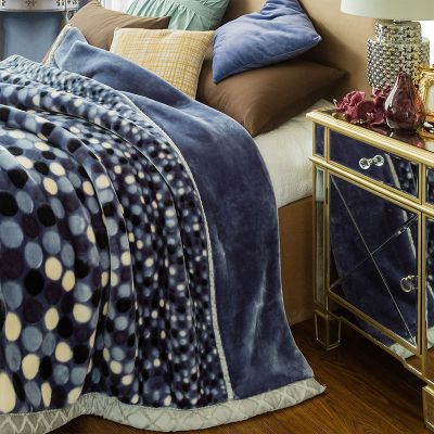 SleepyBear拉舍尔毛毯被子加厚双层双面绒珊瑚绒法兰绒毯子冬天冬季单人盖毯