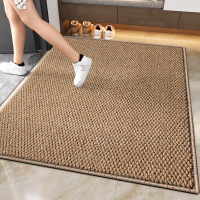 入户门地垫仿剑麻地毯进门口耐磨防滑垫子室内门垫可裁剪玄关脚垫