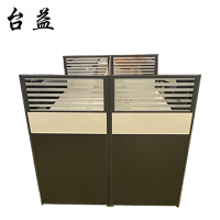 台益 办公桌 双人位屏风工位 TY-GW20241321 1240*1240*1200mm 张