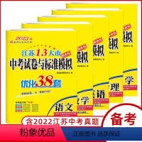 数物化[23版-套装3本-含22年真题卷] 初中通用 [正版]2023恩波38套江苏中考十三13大市中考试卷与标准模拟优