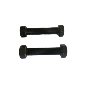 益莘 六角头发黑螺栓 M12*55mm 套