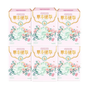 月月舒暖暖日记棉柔纤巧290夜用调理型8片*6包