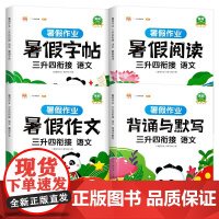 汉知简-暑假作业 三升四衔接 语文(全4册)