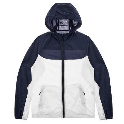 夏季新款防晒衣男防紫外线透气男女同款防晒服户外皮肤衣外套连帽