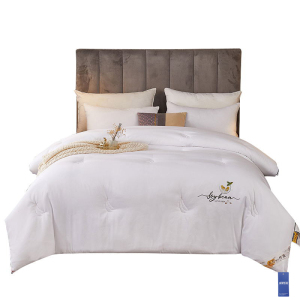 安居先森抗菌摩卡芙牛奶大豆纤维被加厚冬款 200*230cm D2115 白色 2.0*2.3m