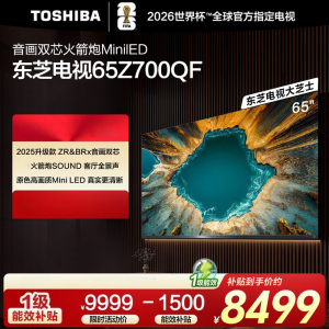 东芝(TOSHIBA)电视 65Z700QF deepseek AI 4K超高清 火箭炮音响 智能平板电视机
