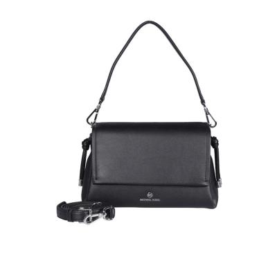 迈克·科尔斯(MICHAEL KORS)牛皮翻盖单肩包大容量实用百搭配饰徽