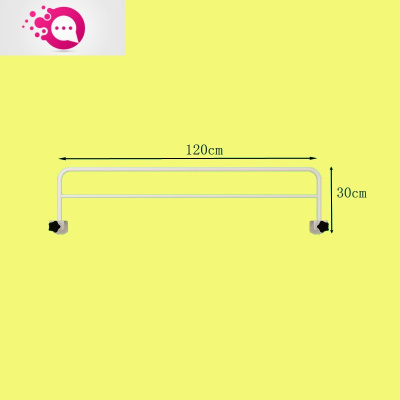 敬平上下床围栏儿童防摔免打孔防掉床边栏杆可调节老人起身床护栏一面120cm长度*30cm高度1