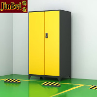 锦北车库收纳柜密码防盗铁皮柜车位杂物储物柜大空间防潮柜 对开B1款