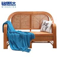铭思达藤木沙发双人张