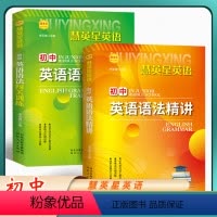 英语语法精讲+闯关训练(全2册) 初中通用 [正版]慧英星英语 初中英语语法精讲闯关训练全2册新中考初中英语语法全解大全