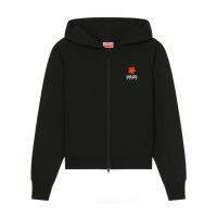 高田贤三(Kenzo)女士连帽卫衣长袖拉链开合棉质舒适休闲运动百搭