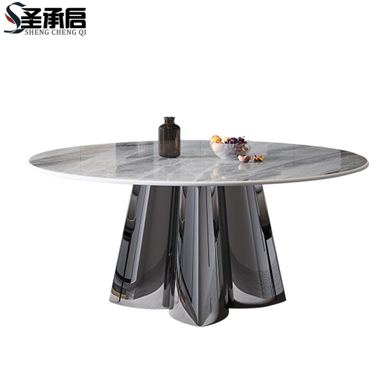 圣承启转盘餐桌1.5米单桌张