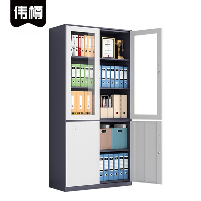 伟樽档案柜灰套白大器械900*400*1850mm台