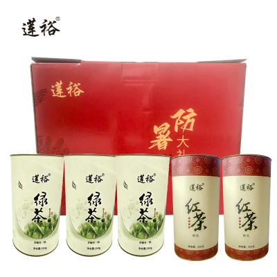 莲裕 防暑茶叶礼盒B1250克 盒