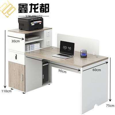 鑫龙都长条桌职员桌单人位张