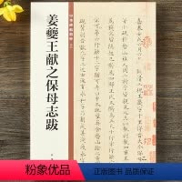 [正版]姜夔王献之保母志跋 中华碑帖精粹 简体旁注 原碑原帖 中华书局小楷毛笔书法字帖