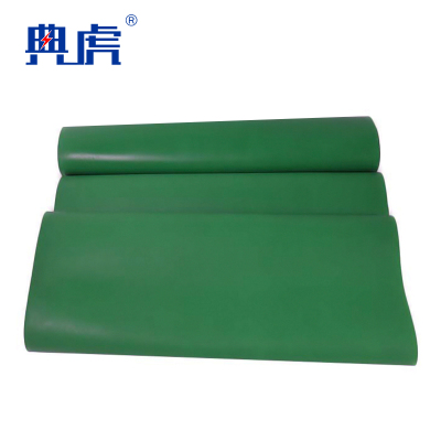 典虎 绝缘橡胶垫 绿色8mm*1m*10m 卷