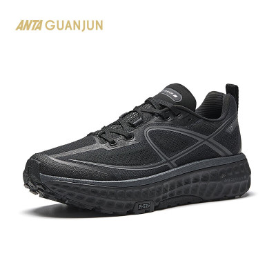 安踏冠军全行2丨冠军系列跑步鞋男女春减震透气跑鞋运动鞋112545534A [女款]基础黑/烟墨灰