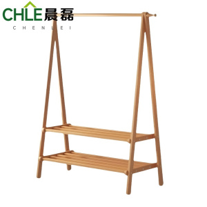 晨磊 衣帽架 原色(100*46*145cm)个