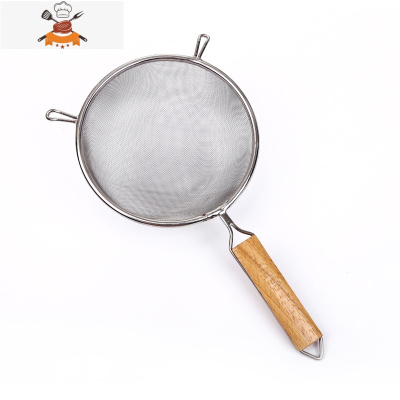 敬平家用厨房火锅不锈钢油炸大孔漏勺厨房捞面勺饺子过滤网勺可挂式